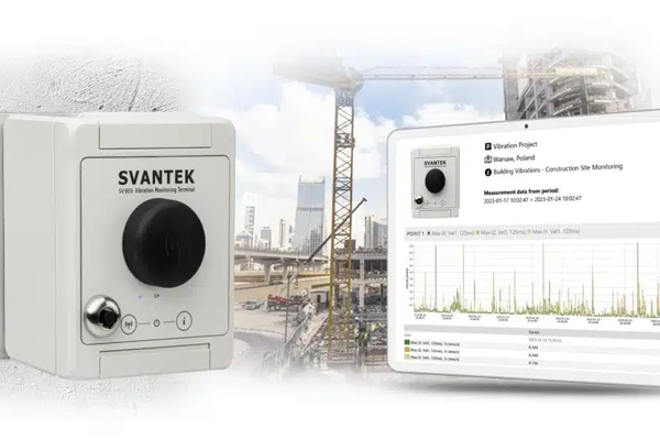 Basystemen Svantek Trillingen Meten SV803 Vibration Monitor SBR Richtlijn